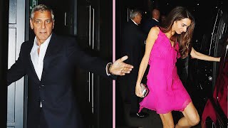 ‘She Looks Absolutely Ridiculous!’: Amal Clooney and Husband Geroge Leave ‘Jay Kelly’ Premiere