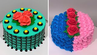 Most Satisfying Chocolate Cake Decorating Videos | Quick \& Easy Cake Decorating Tutorials