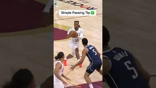 Simple Passing Tip ✅