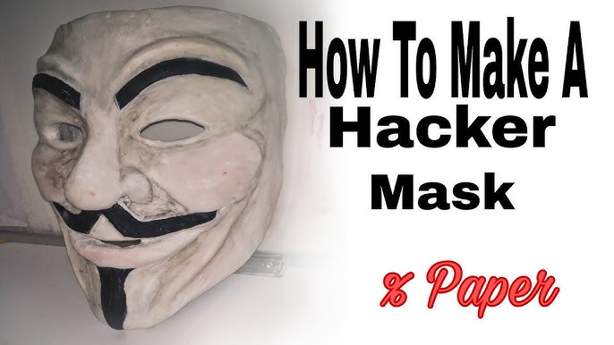 Guy Fawkes Vendetta Mask DIY Paper Mask Template – Lapa Studios