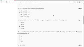 Introduction to Embedded System Design | Assignment 0 | solutions
