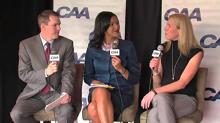 2013 #CAAHoops Media Day Live -- Drexel's Denise Dillon