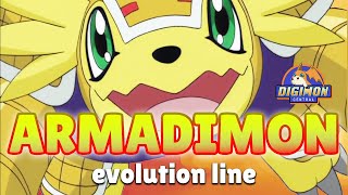 Armadimon Evolution Line