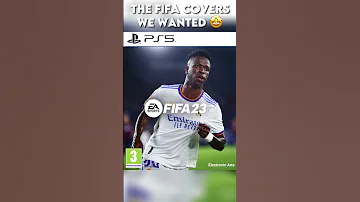 The fifa covers we got 🤮 vs. the ones we wanted 🤩