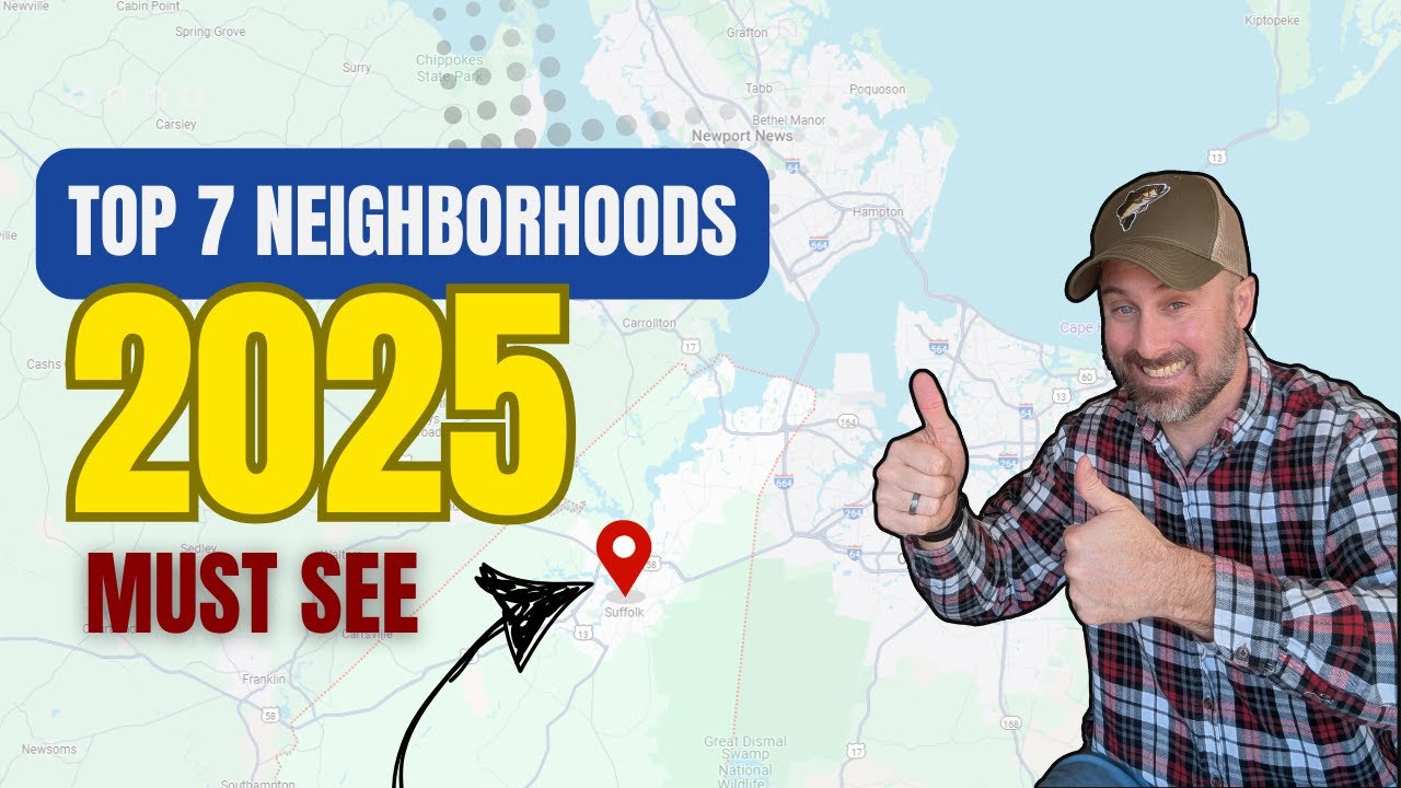 Moving to Suffolk, VA in 2025 | Top 7 Neighborhoods REVEALED
