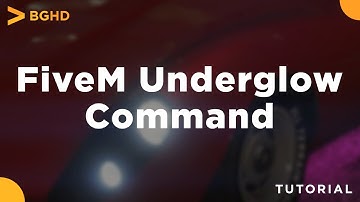 FiveM Underglow Command - FiveM Resource Install/Overview