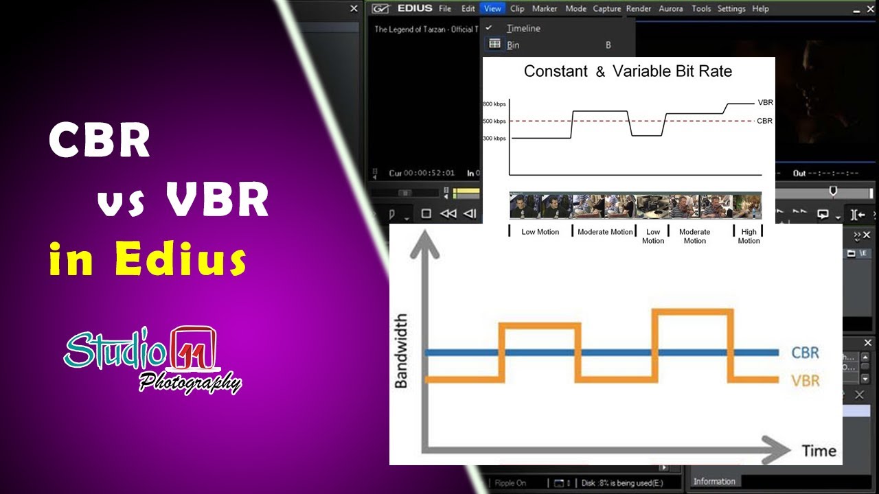 59 | CBR vs VBR in Edius | Which one is best? | - Edius Tutorials in Tamil 