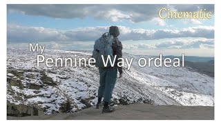 My Pennine Way Ordeal | Solo Backpacking in England | Cinematic 4k