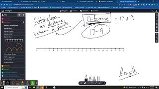 Subtraction as Distance Between 2 Points 1