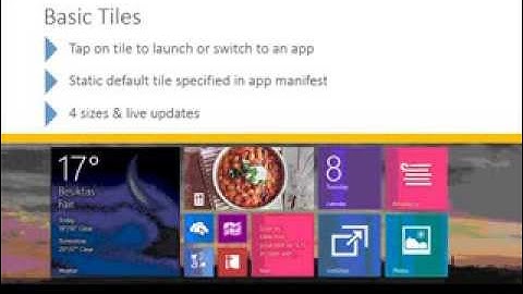 [Windows 8.1 Development Series] 3 - Windows 8.1 Tiles & Notifications