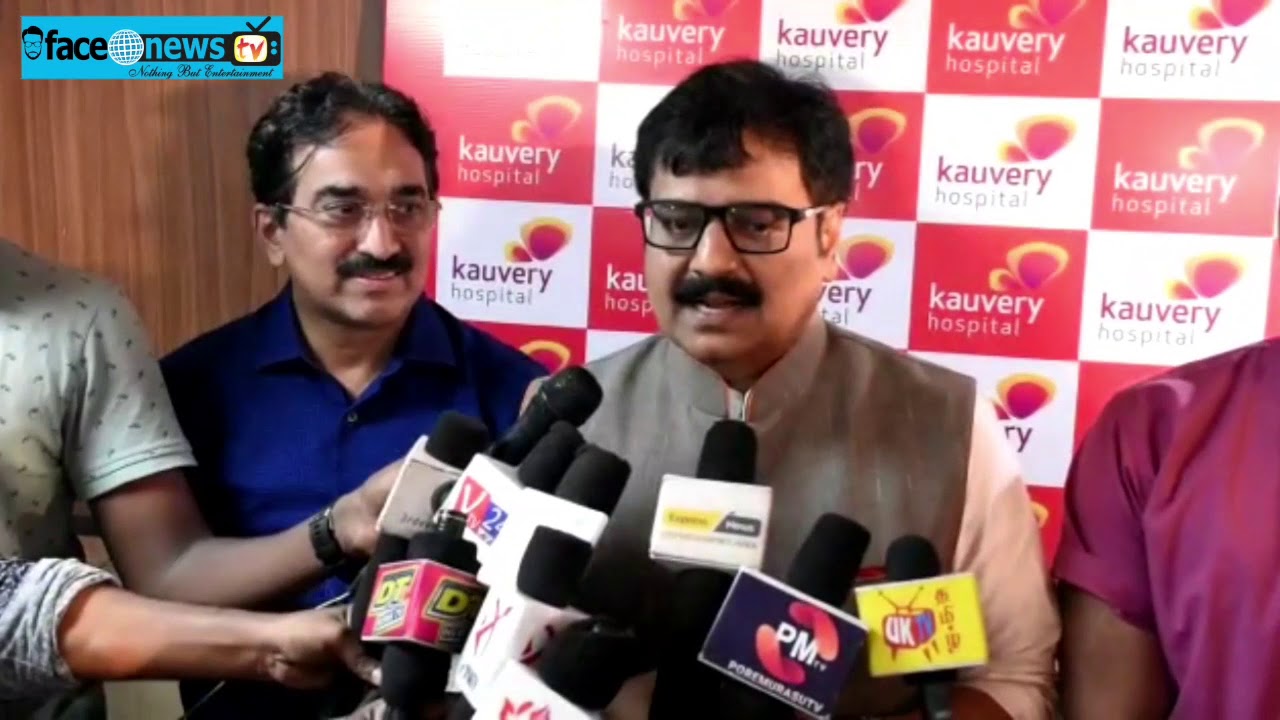 Padmashree Vivek, Actor | KAUVERY HOSPITAL SAVES 100 LIVES FROM SUDDEN CARDIAC DEATHS : FACE NEWS TV