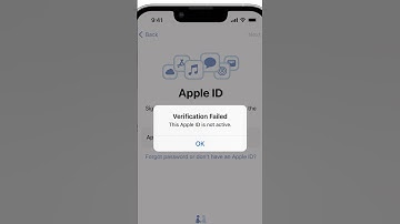 How to fix This Apple ID is not active.