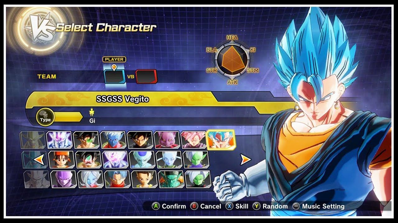 Dragon Ball Xenoverse 2 - ALL CHARACTERS & COSTUMES ALL DLC INCLUDED - YouTube