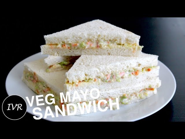 Mayonnaise Sandwich Recipe | Veg Mayo Sandwich | Easy & Quick Mayo Sandwich | Sandwich Recipe | Indian Vegetarian Recipes