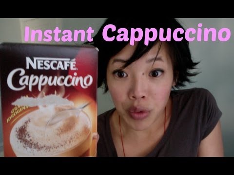 Drinking Nescafé Instant Cappuccino - Thirsty? #9