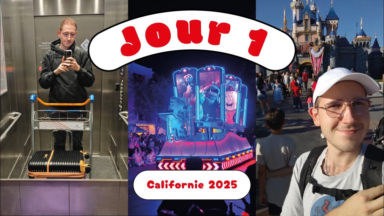 Disneyland Californie vlogs | Octobre 2025 - TRAVEL DAY + JOUR 1 !