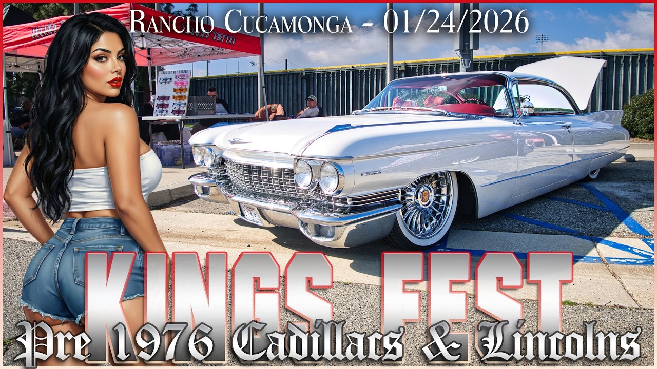 Kingsfest 2026: Classic Cadillacs & Lincolns Take Over! 🏟️