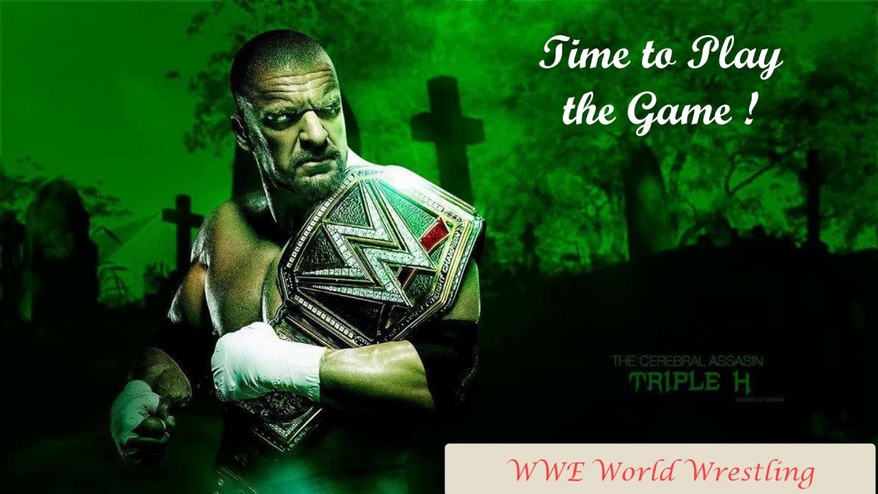 Triple H The Game Theme Song Time To Play The Game Triple H Youtube