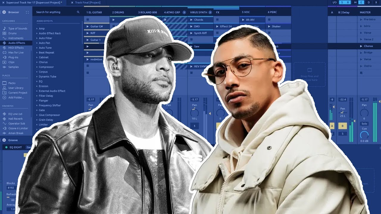 FAIRE une INSTRU Type BOOBA x MAES | Composer un BEAT Ableton Live 10