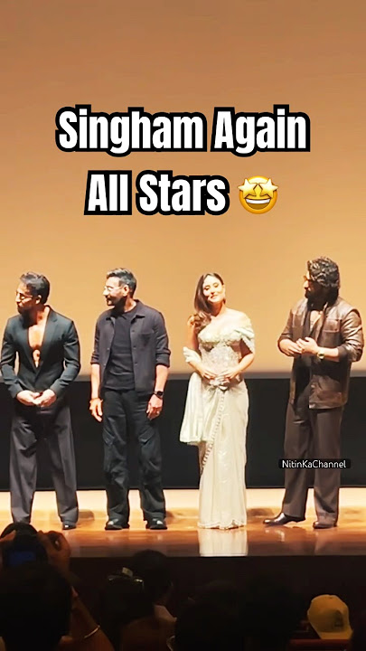 Singham Again Movie - Ajay Devgn, Kareena Kapoor Khan, Ranveer Singh, Deepika Padukone, Akshay Kumar