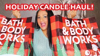 HOLIDAY CANDLE HAUL! 🕯| BATH & BODY WORKS CANDLES + NEST AND M.MICALLEF SCENTED CANDLES 🕯