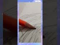 Beautiful Anime Girl Pencil Sketch ✏️✨ | Easy Drawing Shorts