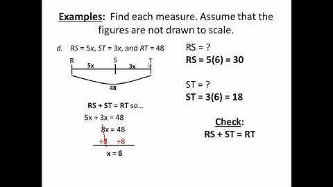 Line Segments & Distance | 1.2 | Geometry
