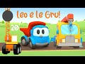 Leo il camion curioso e le gru leo e i suoi amici  compilation cartoni animati di 20
