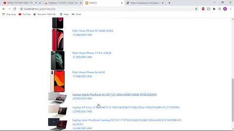 làm tìm kiếm bằng ngôn ngữ php với kỹ thuật ajax