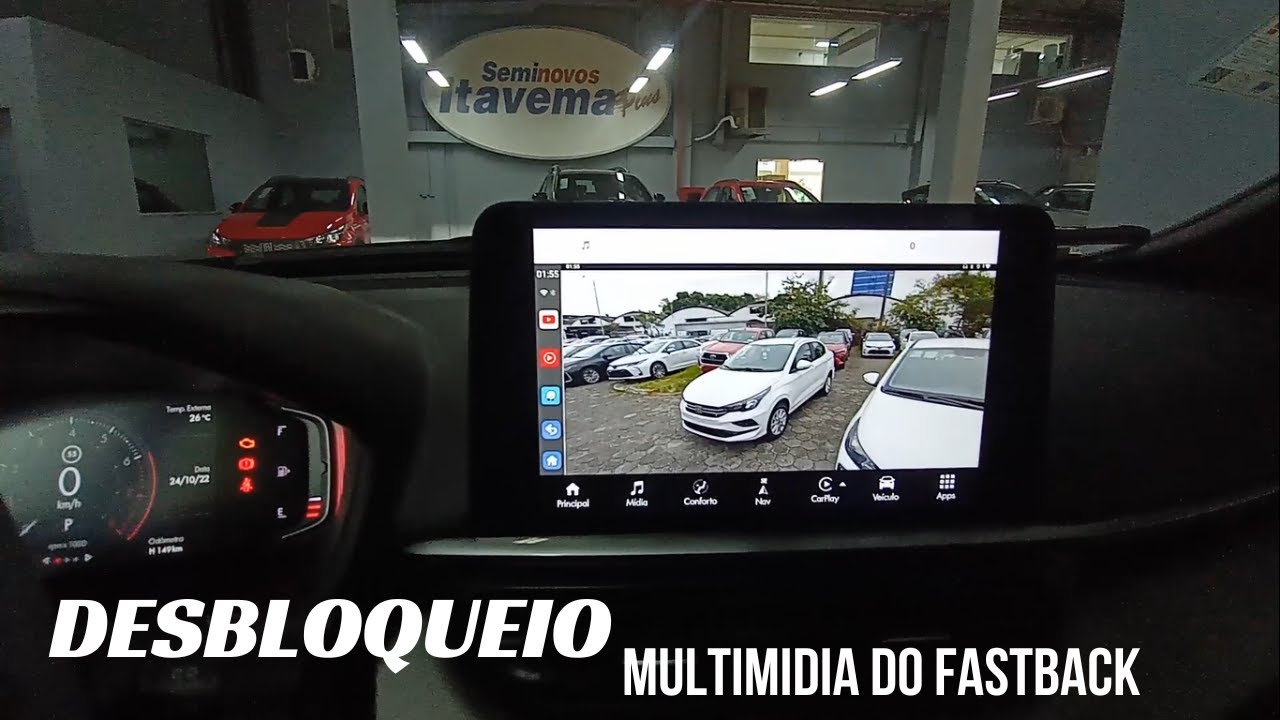 DESBLOQUEIO DO FASTBACK 2023 | TELA DE 10.1 POLEGADAS