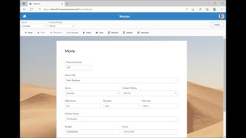 Airforms — using query parameters
