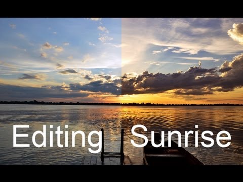 Editing Sunrise - Photoshop Tutorial