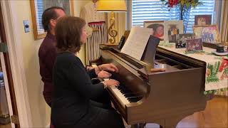 Piano Trio in G Minor by Clara Schumann (arranged for piano duet)