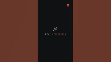 HTML Attributes #shorts #html #html5