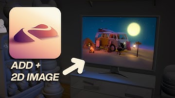 Add 2D Image to 3D Mesh | Nomad Sculpt 1.76 Quick Tutorial