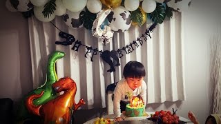 【ホームビデオ】祝4歳!!!!!!長男君誕生日おめでとう!!!!!!