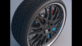 3D Modelling Tyre Tread In Maya