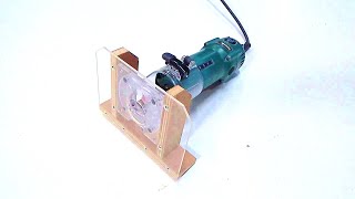 【DIY】Fine Width Adjustable Jig for Trim Router || woodworking