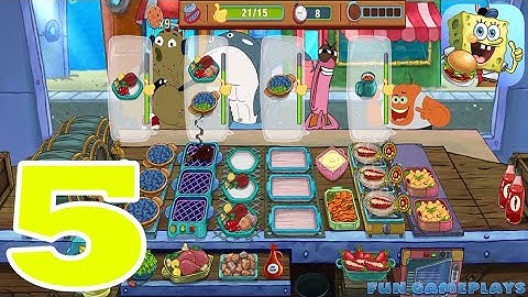 SpongeBob: Krusty Cook-Off - Gameplay Walkthrough part 5 (Android/iOS)