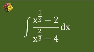 Evaluating an Indefinite Integral Using Elementary Methods