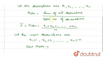 If the first item is increased by 1, second by 2 and so on, then the new mean is