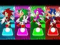🔴 Sonic SUPER 😱OTHE HEDGEHOG 3 Tiles Hop 🎯 Cedm rush 🟢