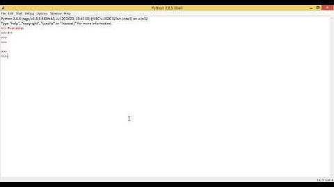 python tutorial _ 2: variables