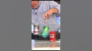 Which Sodas Will Sink and Which Will Float? #experiment #science #sciencecommunicator