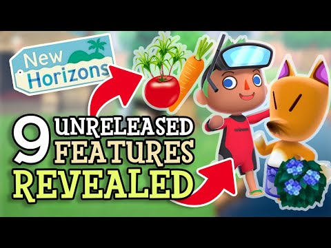 Video: Datamine Animal Crossing Menemukan Referensi Semak-semak, Sayuran, Dan Menyelam