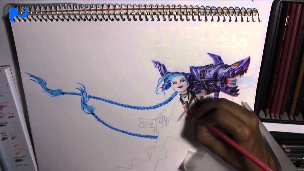 Speed Coloring JINX - YouTube