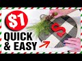 10 Quick & Easy $1 DIY CHRISTMAS Gifts and Decor Ideas!