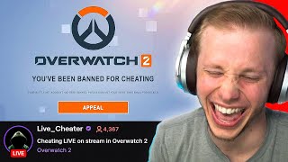 I Spectated a Cheater That Was LIVE While Cheating in Overwatch 2