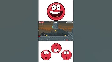 Red Ball 4 - Box Factory - Level 43-44 in 44 Seconds Gameplay #shorts