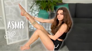 Clothes Scratching & Rubbing Feet by Cute Girlfriend | ASMR 😍